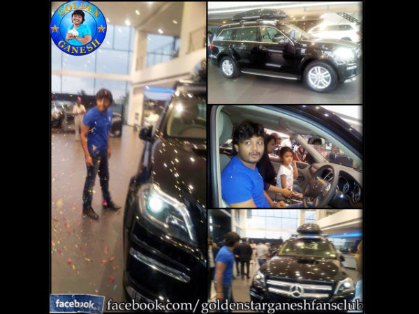 ಗೋಲ್ಡನ್ ಸ್ಟಾರ್‌ಗೆ ಮಡದಿಯಿಂದ ಬೊಂಬಾಟ್ ಉಡುಗೊರೆ