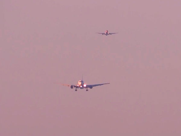 ಕೂದಲೆಳೆಯ ಅಂತರದಲ್ಲಿ ತಪ್ಪಿದ ವಿಮಾನ ದುರ್ಘಟನೆ