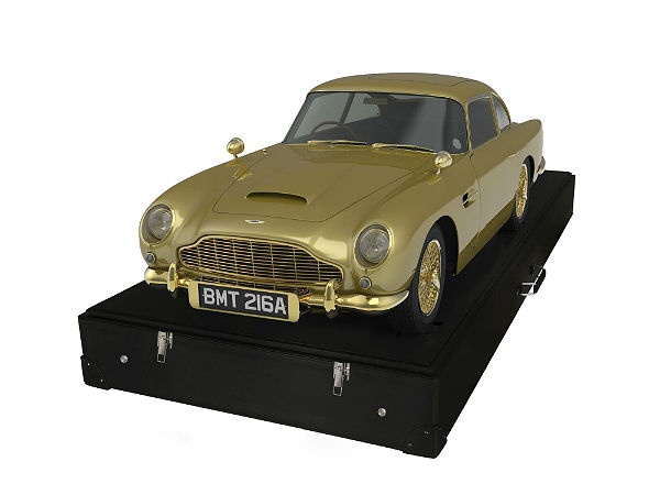 ಹರಾಜಿಗಿದೆ ಚಿನ್ನ ಲೇಪಿತ ಜೇಮ್ಸ್ ಬಾಂಡ್ ಆಸ್ಟನ್ ಮಾರ್ಟಿನ್ ಕಾರು