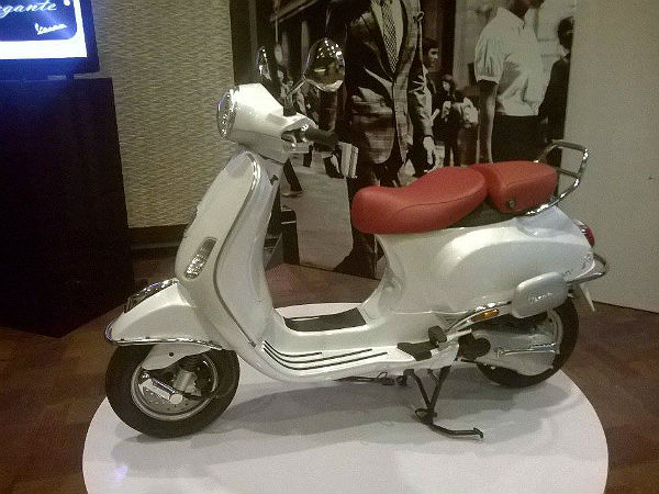 ಅತ್ಯಂತ ದುಬಾರಿ ವೆಸ್ಪಾ ಎಲೆಗಂಟ್ ಸ್ಕೂಟರ್ ಅನಾವರಣ