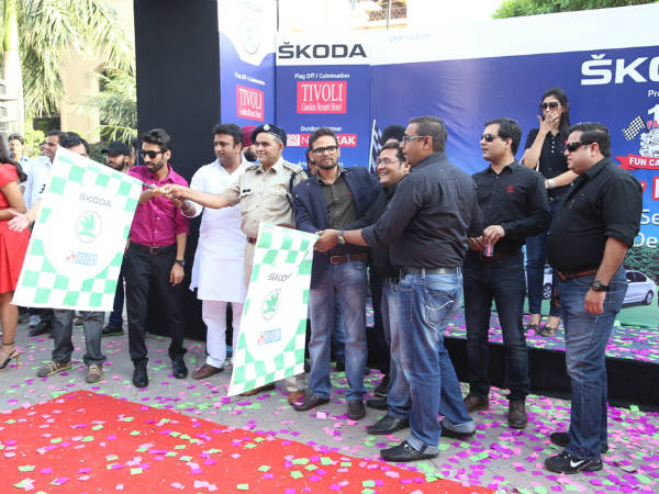 skoda family fun car rally