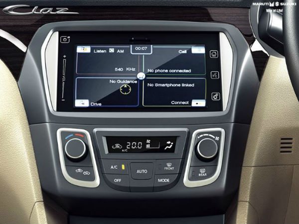 ಮಾರುತಿ ಸಿಯಾಝ್ ವೆರಿಯಂಟ್‌, ಸೌಲಭ್ಯಗಳ ವಿವರಣೆ