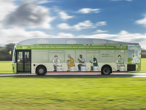 ಮಾನವ ಮಲ ತ್ಯಾಜ್ಯದಿಂದ ರೂಪುಗೊಂಡ 'ಬಯೋ ಬಸ್' ಮೊದಲ ಪಯಣ