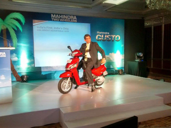 mahindra gusto bengaluru launch