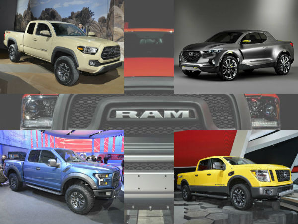 ಡೆಟ್ರಾಯ್ಟ್ ಆಟೋ ಶೋದಲ್ಲಿ ಆಯ್ದ 5 ಪಿಕಪ್ ಟ್ರಕ್‌ಗಳು 