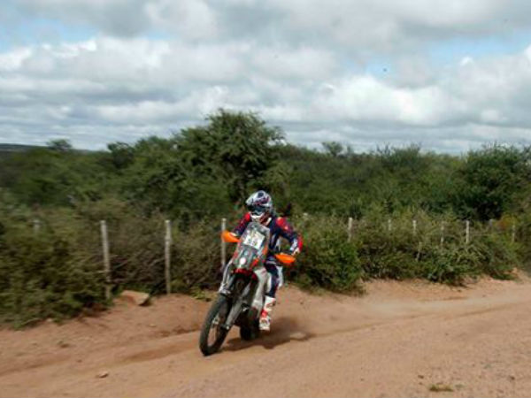 2015 ಡಕಾರ್ ರಾಲಿಯಲ್ಲಿ ಸಂತೋಷ್ ಸಾಧನೆ: