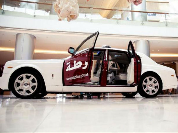 ಅಬುದಾಬಿ ಪೊಲೀಸ್ ತೆಕ್ಕೆಗೆ ರೋಲ್ಸ್ ರಾಯ್ಸ್ ಫಾಟಂ