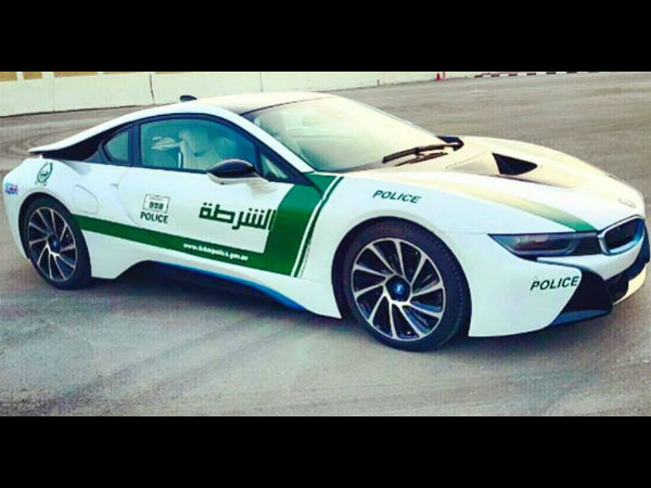 ದುಬೈ ಪೊಲೀಸ್ ತೆಕ್ಕೆಗೆ ಬಿಎಂಡಬ್ಲ್ಯು ಐ8 ಹೈಬ್ರಿಡ್ ಸ್ಪೋರ್ಟ್ಸ್ ಕಾರು 