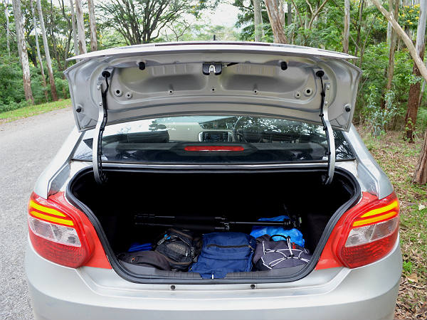 ಬೂಟ್ ಸ್ಪೇಸ್ (ಲೀಟರ್)