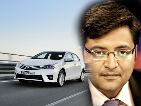 ಓವರ್ ಸ್ಪೀಡಿಂಗ್ ಬಲೆಗೆ ಸಿಕ್ಕಿ ಬಿದ್ದರೇ ಅರ್ನಾಬ್ ?