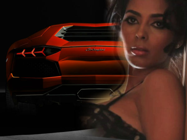 ಮಲ್ಲಿಕಾ ಶೆರಾವತ್ ಹೊಸ ಪ್ರೀತಿ - ಲಂಬೋರ್ಗಿನಿ ಅವೆಂಟಡೊರ್