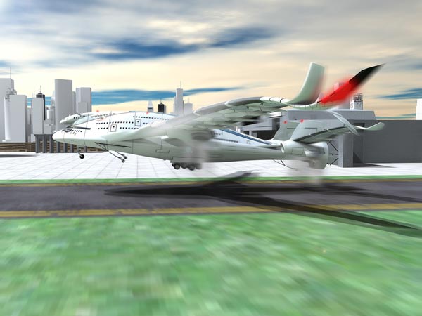 ಮಾಲಿನ್ಯ ರಹಿತ ಭವಿಷ್ಯದ ಸೂಪರ್ ಜಂಬೋ ವಿಮಾನ