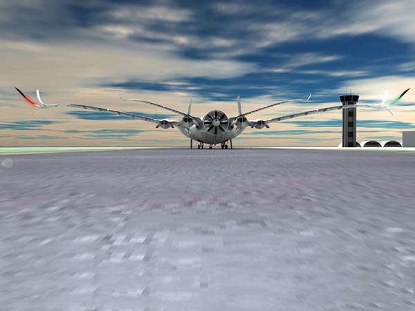 ಮಾಲಿನ್ಯ ರಹಿತ ಭವಿಷ್ಯದ ಸೂಪರ್ ಜಂಬೋ ವಿಮಾನ