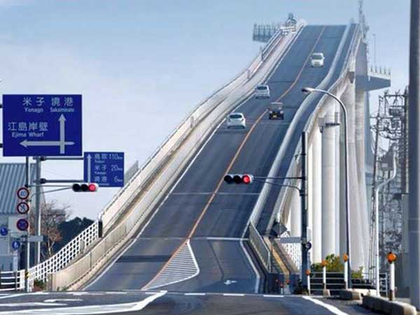 ಜಪಾನ್‌ನಲ್ಲೊಂದು ಭಯಾನಕ, ಅಸಾಮಾನ್ಯ ರಸ್ತೆ ಮೇಲ್ಸೇತುವೆ 