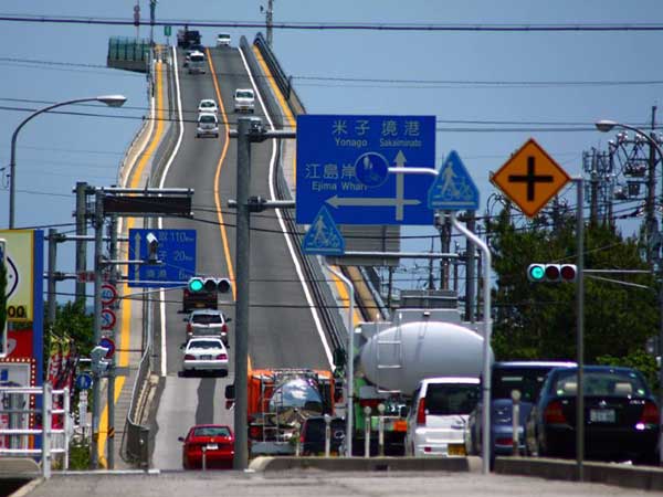 ಜಪಾನ್‌ನಲ್ಲೊಂದು ಭಯಾನಕ, ಅಸಾಮಾನ್ಯ ರಸ್ತೆ ಮೇಲ್ಸೇತುವೆ 