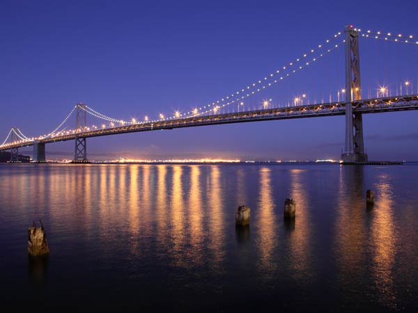 06. ಸ್ಯಾನ್ ಫ್ರಾನ್ಸಿಸ್ಕೋ ಬೇ, ಓಕ್ ಲ್ಯಾಂಡ್ ಬೇ ಬ್ರಿಡ್ಜ್