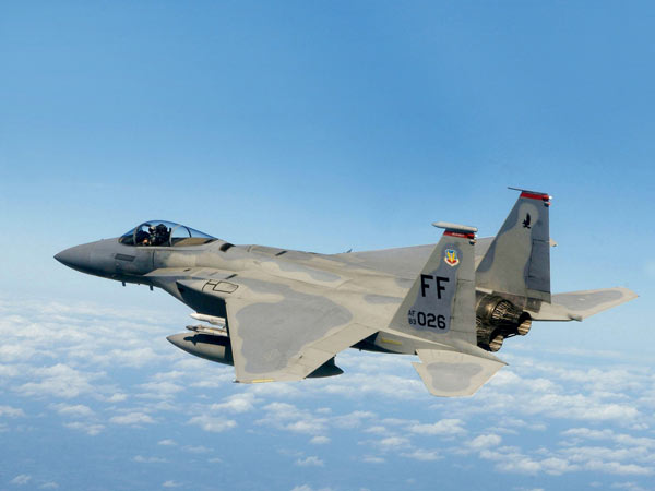 8. ಮೆಕ್ ಡೋನಾಲ್ಡ್ ಡಗ್ಲಾಸ್ ಎಫ್-15 ಈಗಲ್ 