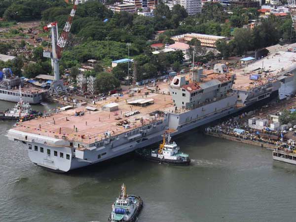 ದೇಶದ ಮೊದಲ ದೇಶೀಯ ವಿಮಾನ ವಾಹಕ ಹಡಗು ಐಎನ್‌ಎಸ್ ವಿಕ್ರಾಂತ್ 