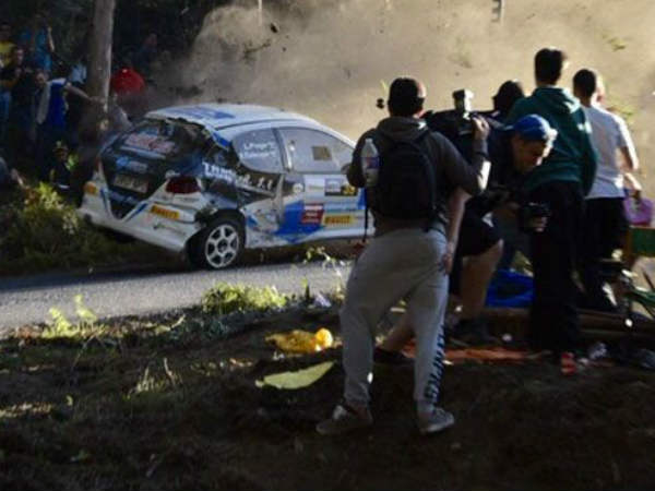 ಸ್ಪೇನ್ ಭೀಕರ ರೇಸ್ ಕಾರು ದುರಂತಕ್ಕೆ 7 ಮಂದಿ ಬಲಿ