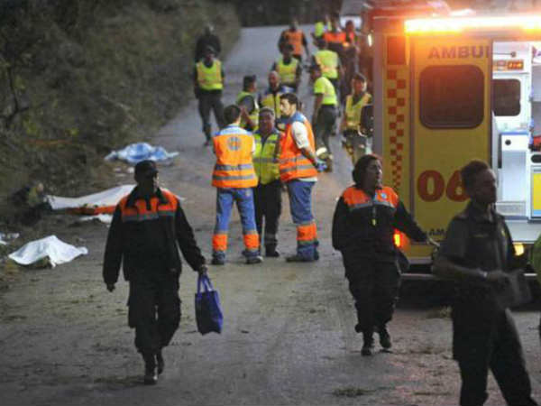 ಸ್ಪೇನ್ ಭೀಕರ ರೇಸ್ ಕಾರು ದುರಂತಕ್ಕೆ 7 ಮಂದಿ ಬಲಿ