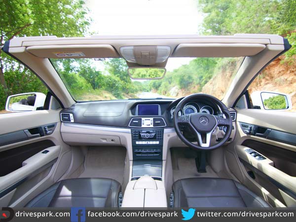 ಮರ್ಸಿಡಿಸ್ ಬೆಂಝ್ ಇ400 ಕ್ಯಾಬ್ರಿಯೊ ಚಾಲನಾ ವಿಮರ್ಶೆ