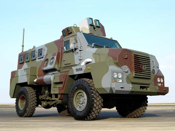 05. ಟಾಟಾ ಆರ್ಮರ್ಡ್ ಪರ್ಸನಲ್ ಕ್ಯಾರಿಯರ್ 4x4 