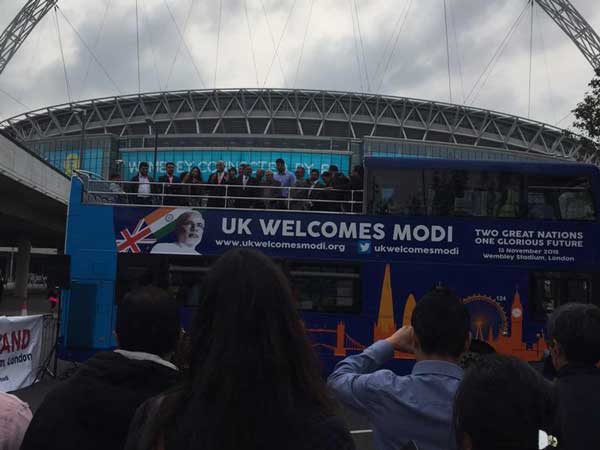 ಯುಕೆ ವೆಲ್‌ಕಮ್ಸ್ ಇಂಡಿಯಾ; ಲಂಡನ್‌ನಲ್ಲಿ 'ಮೋದಿ ಎಕ್ಸ್‌ಪ್ರೆಸ್' ಬಸ್ 