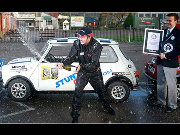 ಗಿನ್ನೆಸ್ ವಿಶ್ವ ದಾಖಲೆ ದಿನದಂದೇ ರಿವರ್ಸ್ ಪಾರ್ಕಿಂಗ್ ದಾಖಲೆ 