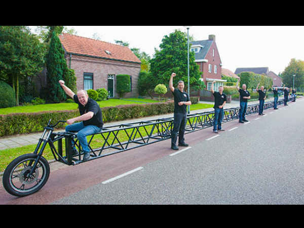 ಜಗತ್ತಿನ ಅತಿ ಉದ್ದದ ಸೈಕಲ್ ಗಿನ್ನೆಸ್ ದಾಖಲೆ