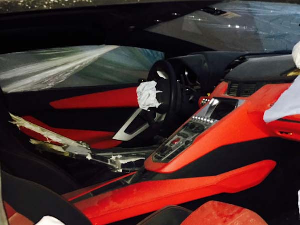 ಅಪಘಾತದಲ್ಲಿ ನಜ್ಜುಗುಜ್ಜಾದ ಲಂಬೋ ಕಾರು 67 ಲಕ್ಷಕ್ಕೆ ಹರಾಜು