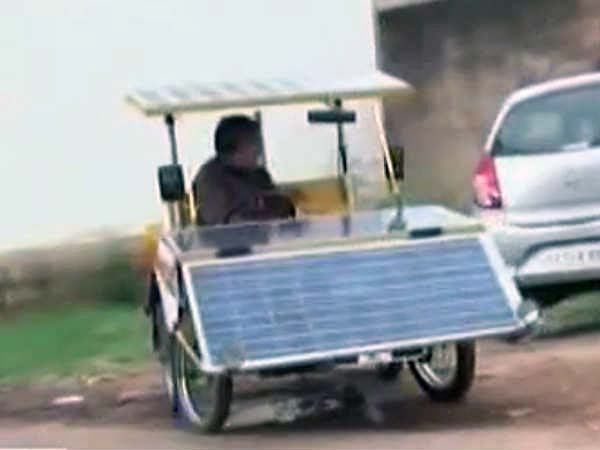 ಸೋಲಾರ್ ಕಾರಲ್ಲಿ ಕೋಲಾರ ತಾತನ ದಾಖಲೆ ಪಯಣ!