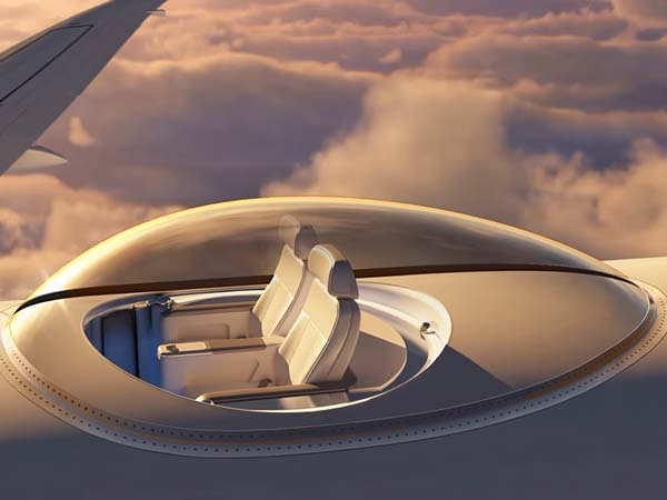 ವಿಮಾನದಲ್ಲಿ 360 ಡಿಗ್ರಿ ವಿಹಂಗಮ ನೋಟ