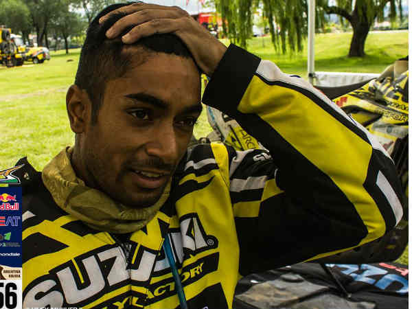 ಡಕಾರ್ ರಾಲಿ 2016: ಕನ್ನಡಿಗ ಸಿಎಸ್ ಸಂತೋಷ್ ಮಿಂಚಿಂಗ್