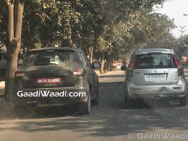 ಮಾರುತಿ ವಿಟಾರಾ ಬ್ರಿಝಾ ಟೆಸ್ಟಿಂಗ್ ವೇಳೆ ಲೀಕ್ 