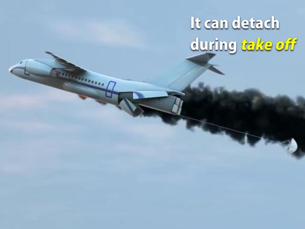 ತುರ್ತು ಸಂದರ್ಭದಲ್ಲಿ ಕ್ಯಾಬಿನ್ ಇಬ್ಭಾಗವಾಗುವ ವಿಮಾನ