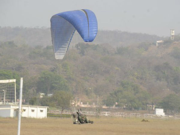 ಪ್ಯಾರಾಮೋಟಾರ್‌ನಲ್ಲಿ ಭಾರತ ಪ್ರದಕ್ಷಿಣೆ; ವಾಯುಸೇನೆಯ ನೂತನ ದಾಖಲೆ 