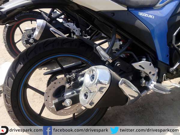 ರಿಯರ್ ಡಿಸ್ಕ್ ಬ್ರೇಕ್ ಸೌಲಭ್ಯದೊಂದಿಗೆ ಹೊಸ ಜಿಕ್ಸರ್ ಬಿಡುಗಡೆ 