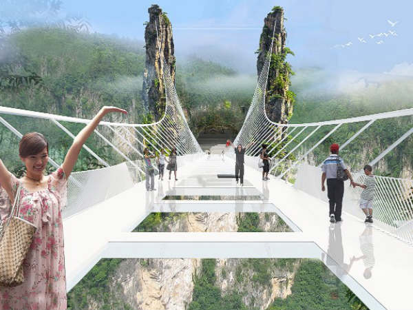 ಚೀನಾದಲ್ಲಿದೆ ಏಷ್ಯಾದ ಅತಿ ದೊಡ್ಡದಾದ ತೂಗು ಸೇತುವೆ