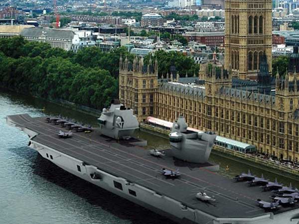 ಪುತಿನ್‌ಗೂ ನಡುಕ ಸೃಷ್ಟಿಸಿದ ಬ್ರಿಟನ್‌ನ ಅತ್ಯಂತ ದೊಡ್ಡ ಯುದ್ಧ ಹಡಗು