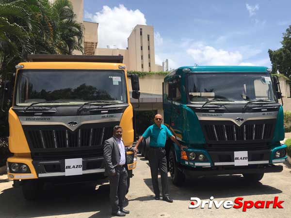 ಮಹೀಂದ್ರ ಬ್ಲೇಝೋ ಶ್ರೇಣಿಯ ಟ್ರಕ್ ಗಳು ಬಿಡುಗಡೆ 