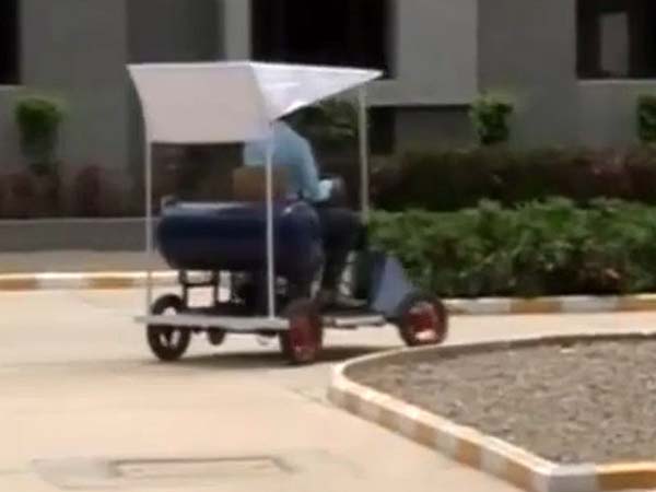 ಪೆಟ್ರೋಲ್, ಡೀಸೆಲ್ ಬೇಡ; ಬರಿ ಗಾಳಿಯಿಂದಲೇ ಓಡುವ ಗಾಡಿ!