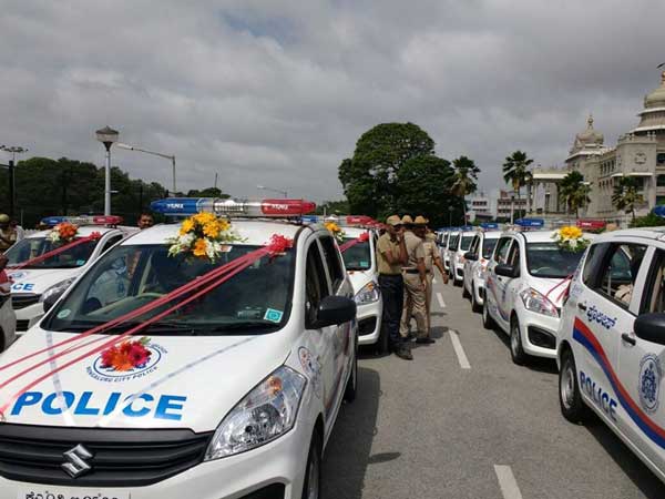 ಬೆಂಗಳೂರಿನಲ್ಲಿ ಹೊಯ್ಸಳ ಪೊಲೀಸ್ ಎರ್ಟಿಗಾ ಕಾರುಗಳ ಅಬ್ಬರ 