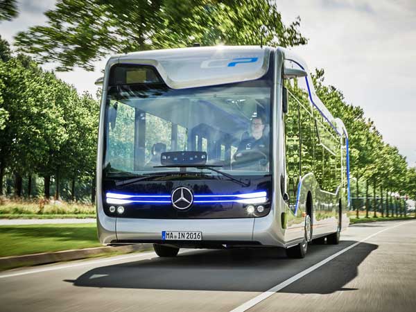 ಮರ್ಸಿಡಿಸ್ ಬೆಂಝ್‌ನಿಂದ ಭವಿಷ್ಯದ ಸಿಟಿ ಪೈಲಟ್ ಸ್ವಯಂಚಾಲಿತ ಬಸ್ 
