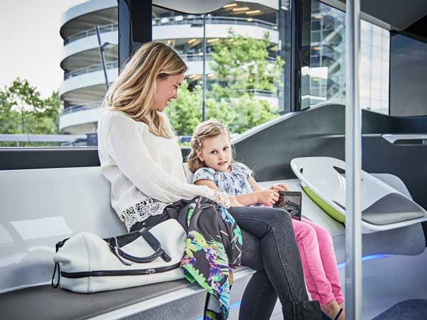 ಮರ್ಸಿಡಿಸ್ ಬೆಂಝ್‌ನಿಂದ ಭವಿಷ್ಯದ ಸಿಟಿ ಪೈಲಟ್ ಸ್ವಯಂಚಾಲಿತ ಬಸ್ 