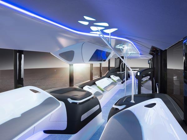 ಮರ್ಸಿಡಿಸ್ ಬೆಂಝ್‌ನಿಂದ ಭವಿಷ್ಯದ ಸಿಟಿ ಪೈಲಟ್ ಸ್ವಯಂಚಾಲಿತ ಬಸ್ 