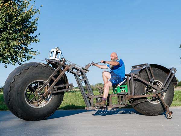 ಭಾರ 1 ಟನ್; ಗಿನ್ನೆಸ್ ಪುಟ ಸೇರಿದ ವಿಶ್ವದ ಅತಿ ಭಾರದ ಸೈಕಲ್ 