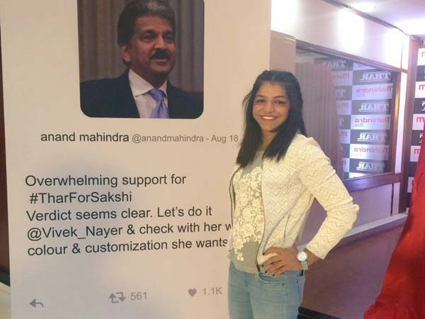 ದೇಶದ ಹೆಮ್ಮೆಯ ಪುತ್ರಿಯರಿಗೆ ಮಹೀಂದ್ರ ಥಾರ್ ಕೊಡುಗೆ 