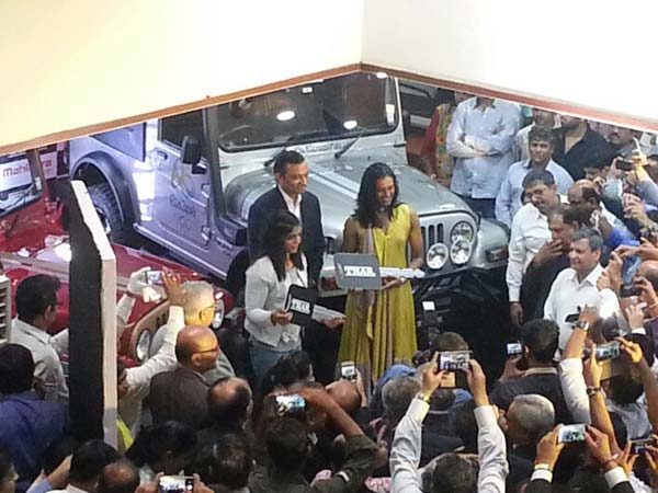 ದೇಶದ ಹೆಮ್ಮೆಯ ಪುತ್ರಿಯರಿಗೆ ಮಹೀಂದ್ರ ಥಾರ್ ಕೊಡುಗೆ 