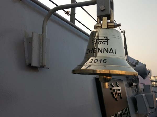 ಭಾರತೀಯ ನಾವಿಕಪಡೆಗೆ ಭೀಮ ಬಲ; ಕ್ಷಿಪಣಿ ನಾಶಕ ಐಎನ್‌ಎಸ್ ಚೆನ್ನೈ ಸೇರ್ಪಡೆ