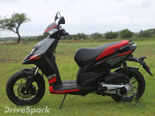 ಸ್ಟಂಟ್ ಮಾಡುವವರಿಗೆ ಎಪ್ರಿಲಿಯಾ ಎಸ್ಆರ್ 150 ರೇಸ್ ಬೈಕ್ ಥ್ರೀಲ್